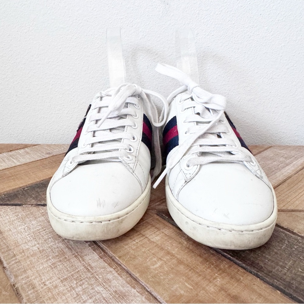 Gucci Ace Year of the Dog White Sneakers - Picture 9 of 16